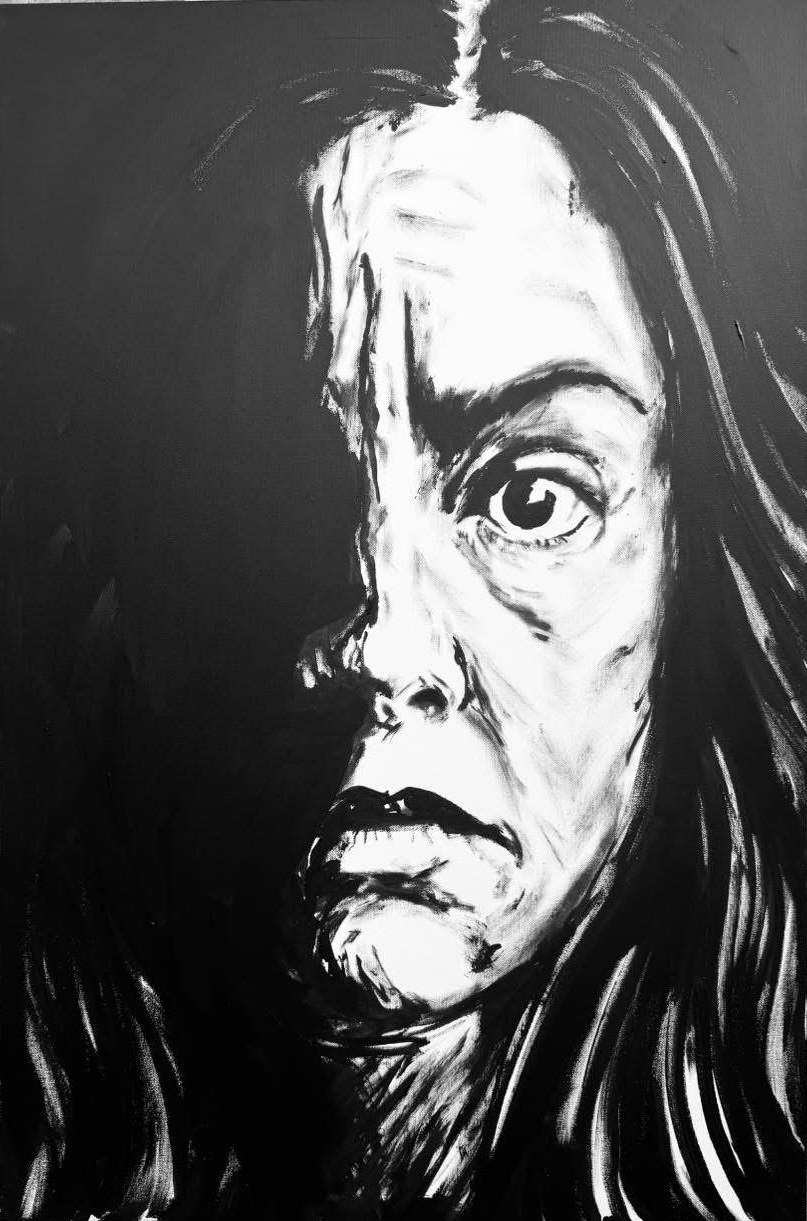 The Smallest Room — Acrylic on canvas by Tanya Mac