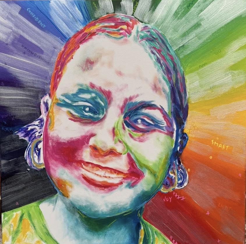 Scout — Acrylic on canvas by Tanya Mac