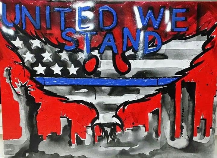 United We Stand archival print by Tanya Mac