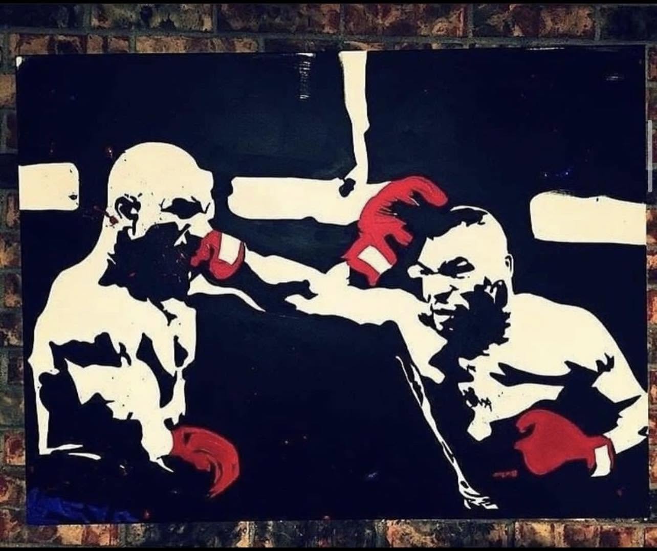 The Fight archival print by Tanya Mac