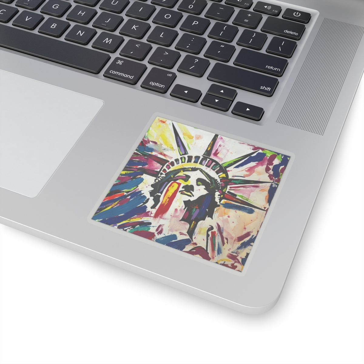 Colorful Lady Liberty Stickers