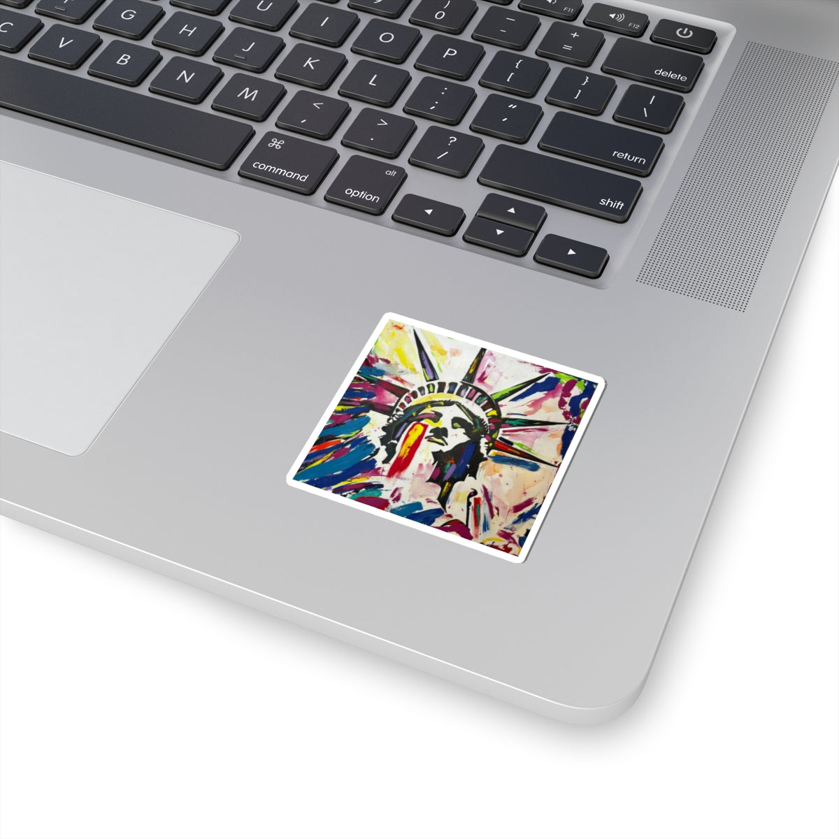 Colorful Lady Liberty Stickers