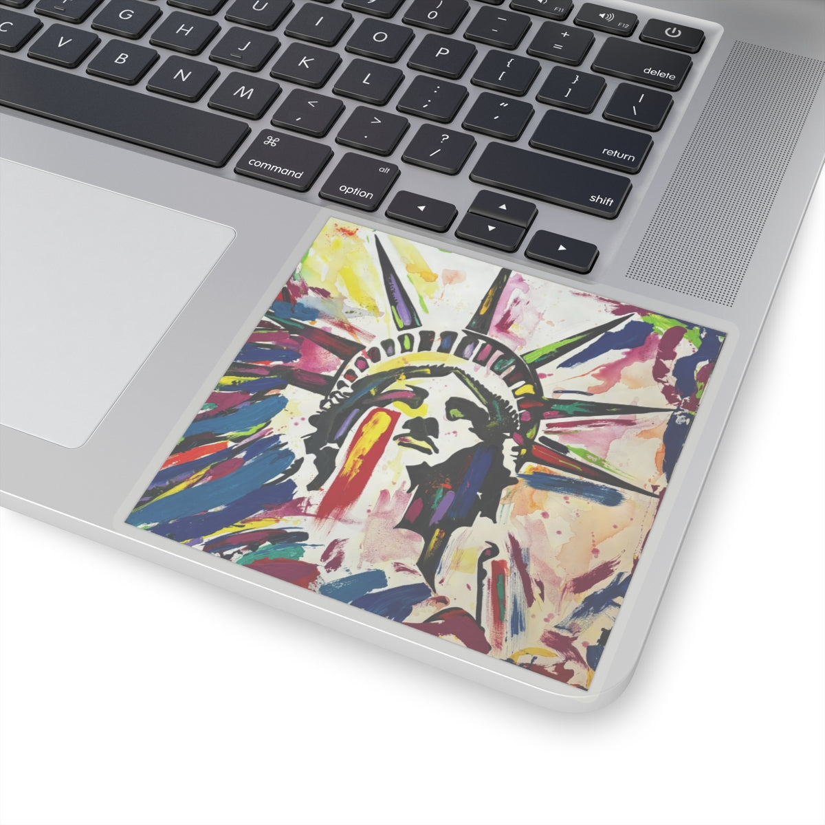 Colorful Lady Liberty Stickers