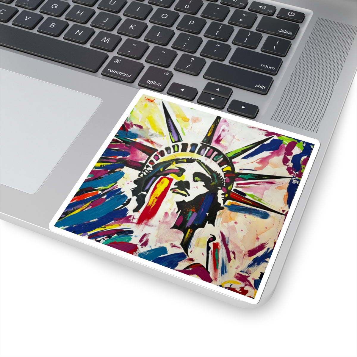 Colorful Lady Liberty Stickers